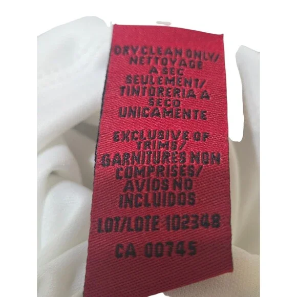 NWT JS Collection Black White Paneled Floral Bodycon Mini Dress Women's 10 E17.1 - Picture 10 of 12